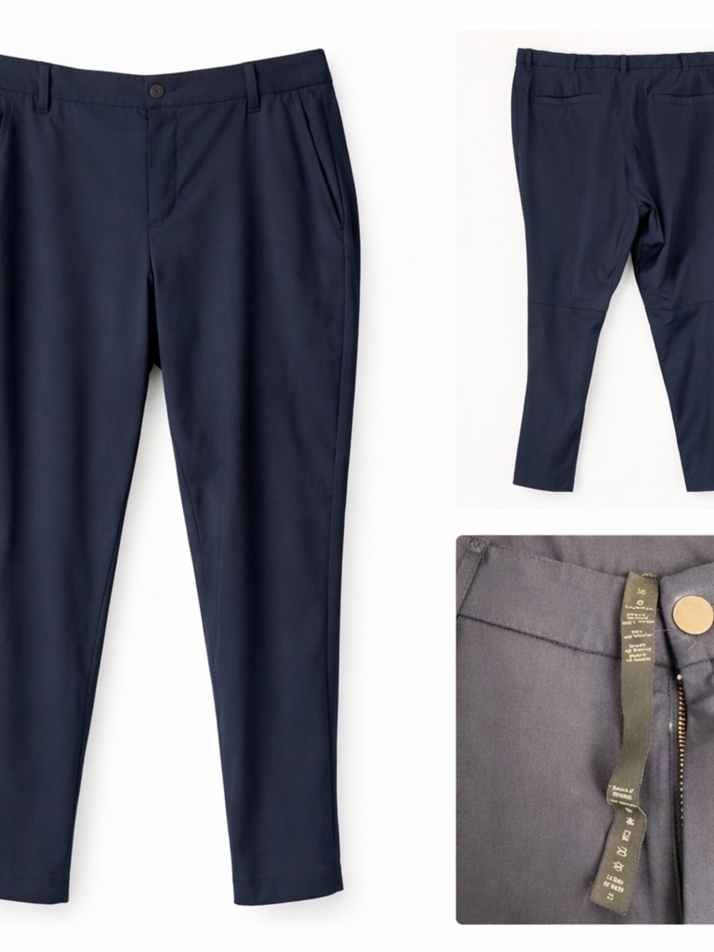 🏌️‍♂️Lululemon athletica Men's Navy Slim Tech Pants- Size 38